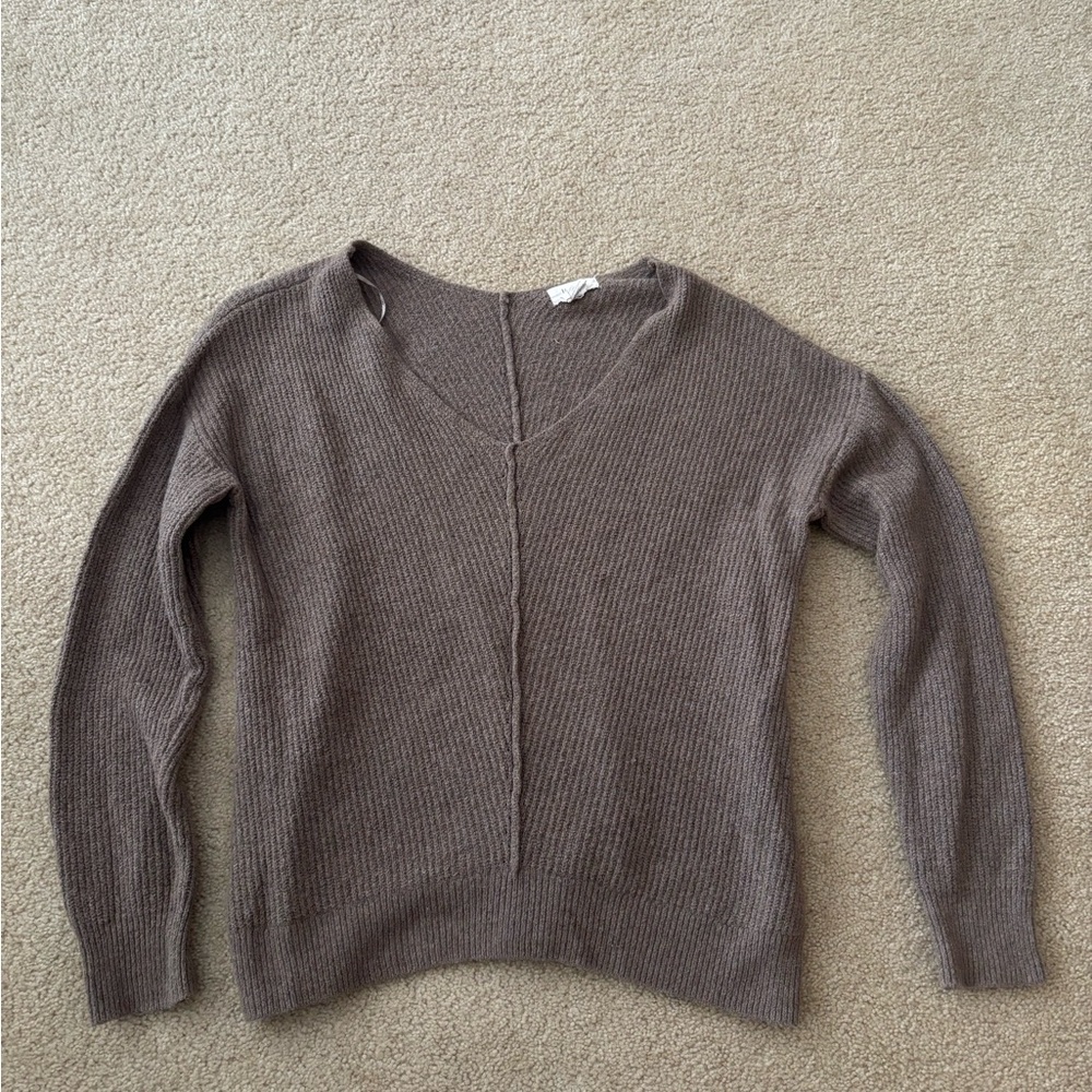 🟤Kaisely Women's V-Neck Sweater in Taupe